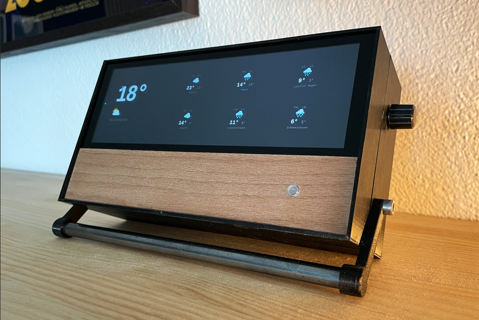 Home Dashboard — Frontansicht